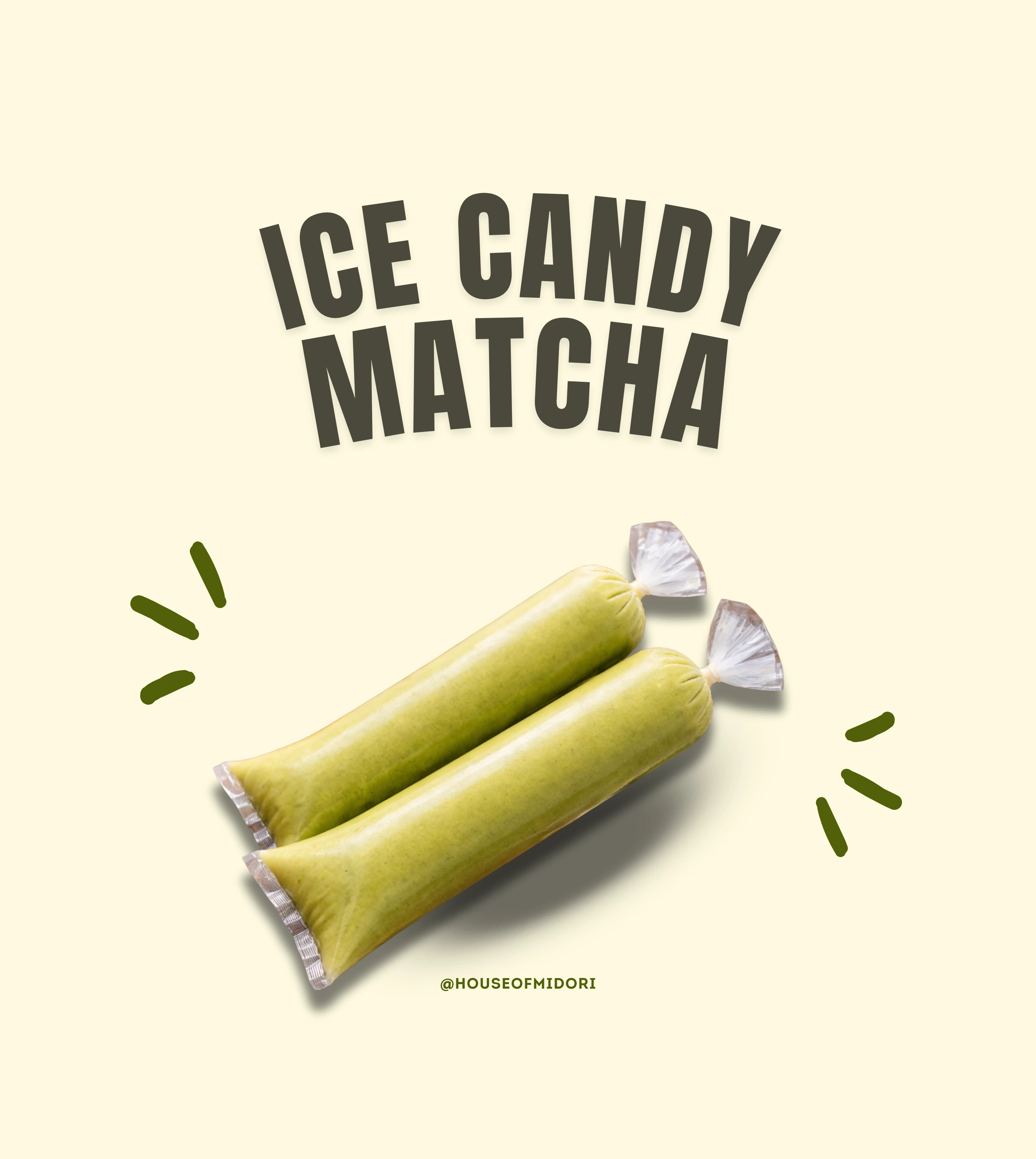 Matcha Ice Candy