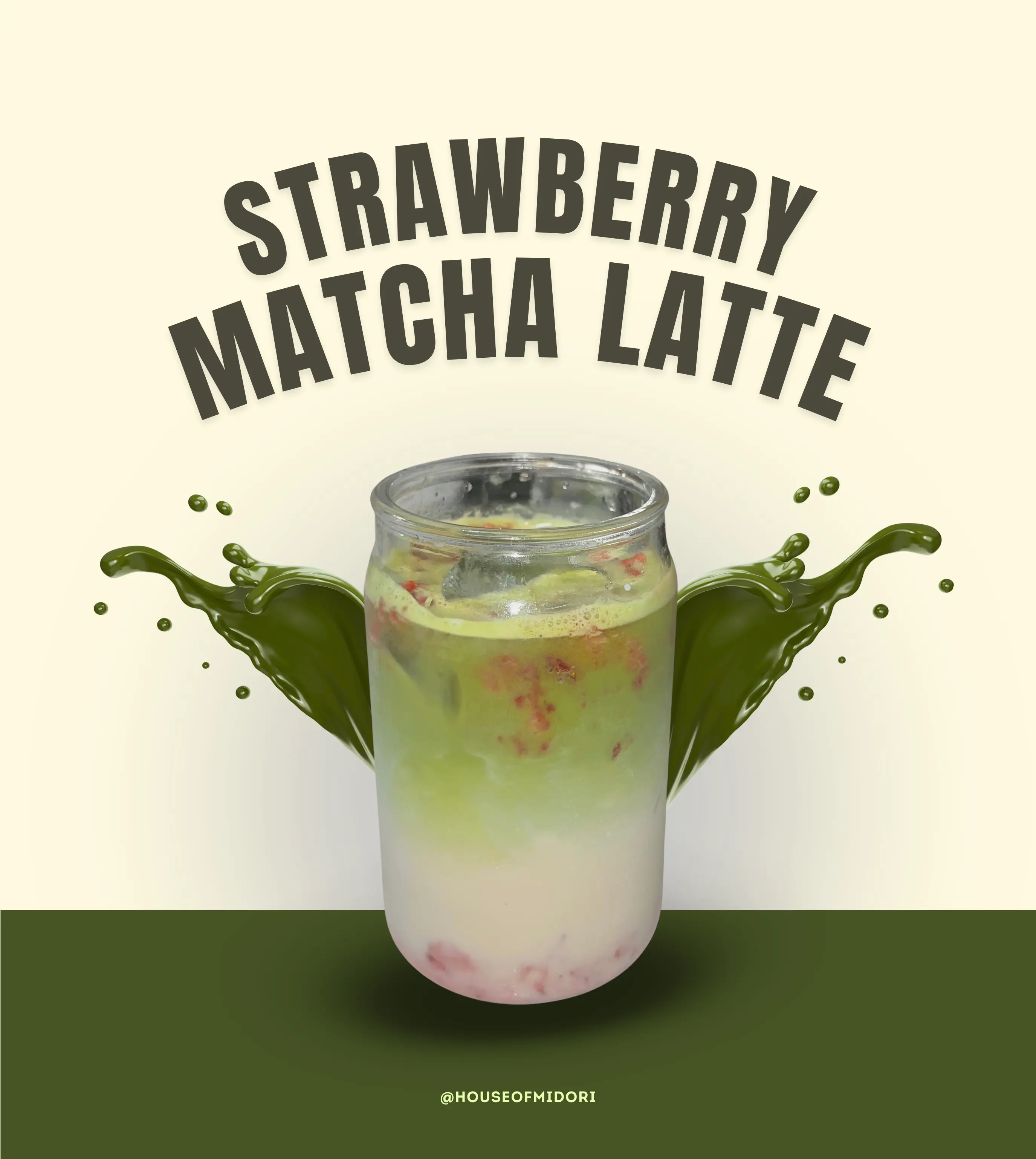 Strawberry Matcha