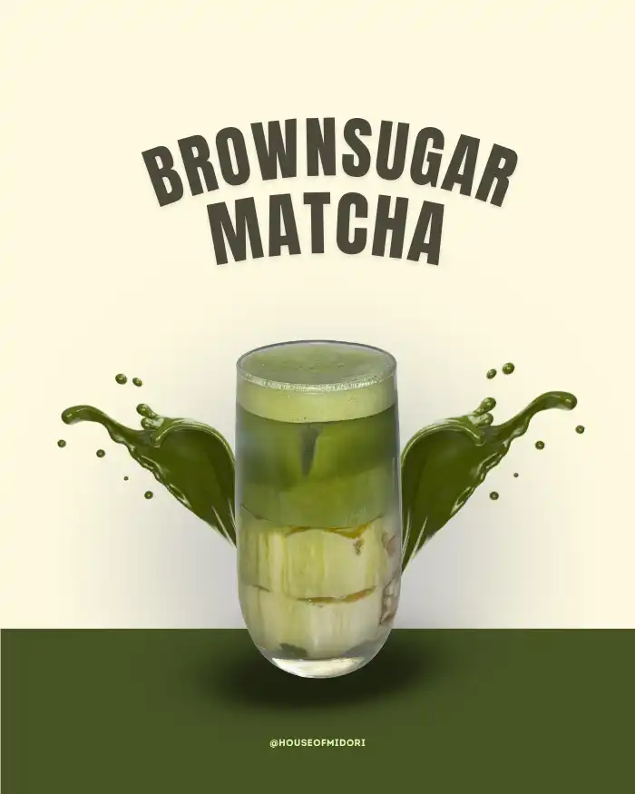 Brownsugar Matcha Latte