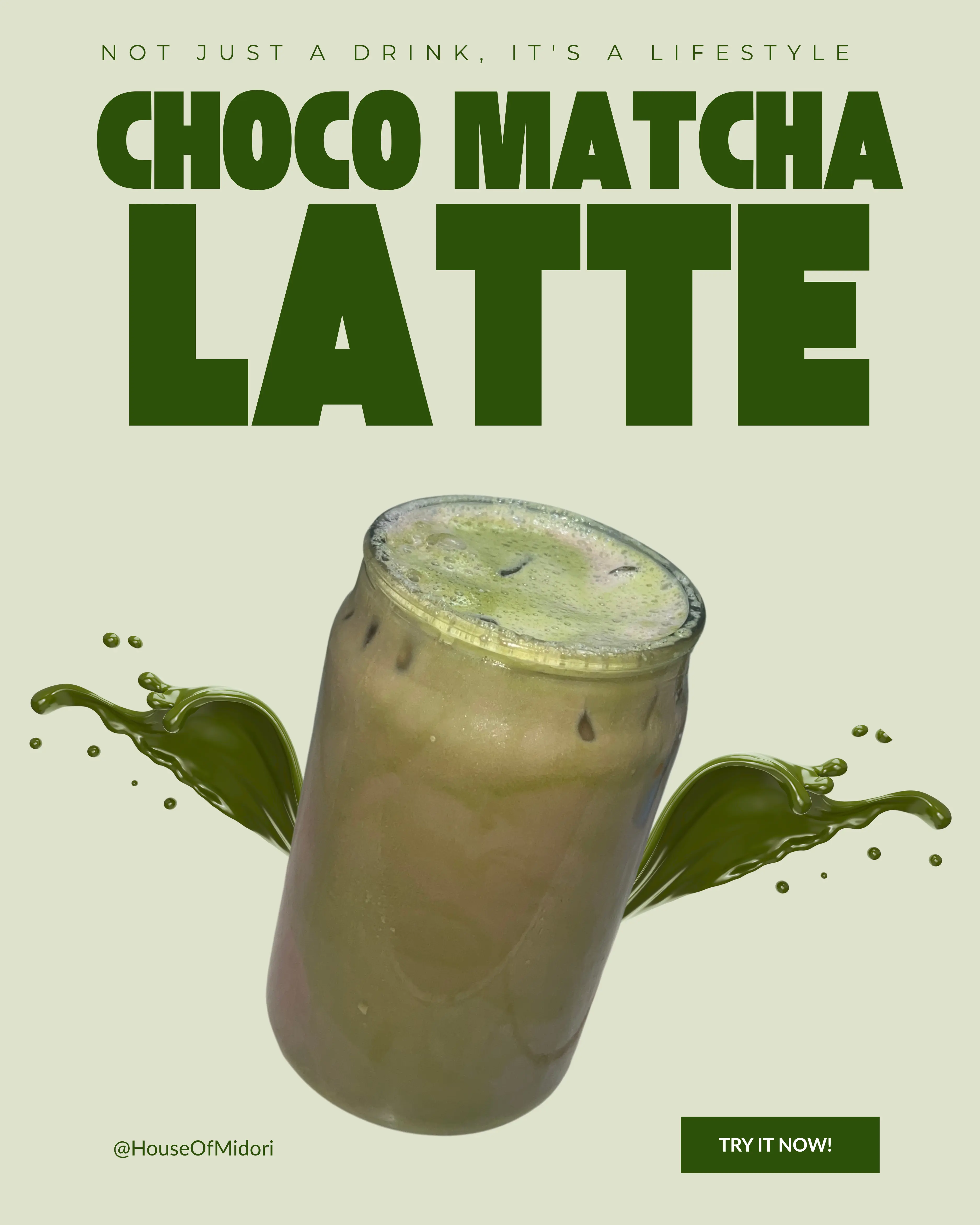 Choco Matcha Latte