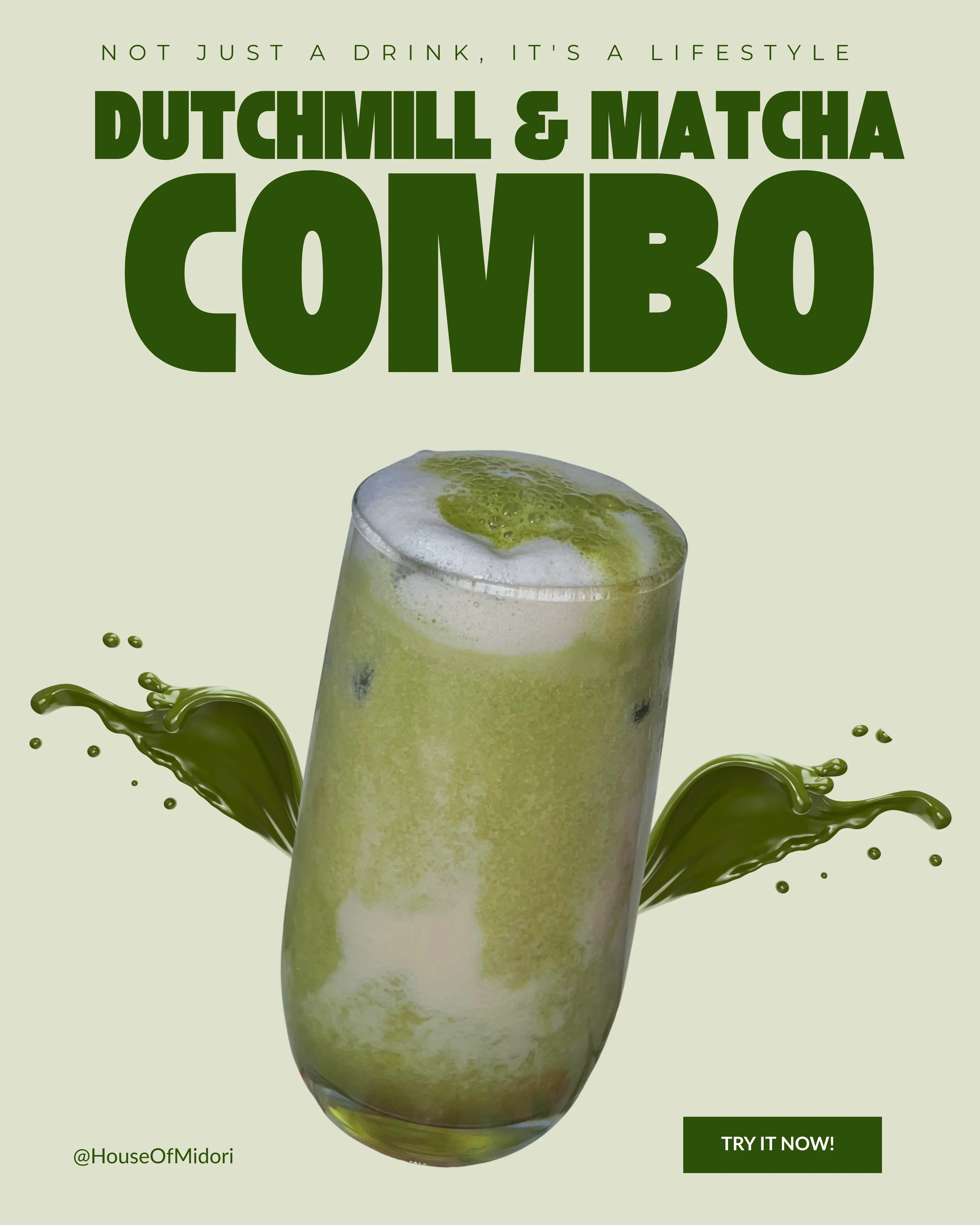 Dutchmill and Matcha Combo